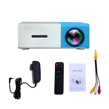 Mini Projector YG300 Pro LED Supported 1080P Full HD Portable Beamer Audio HDMI USB Video Projetor