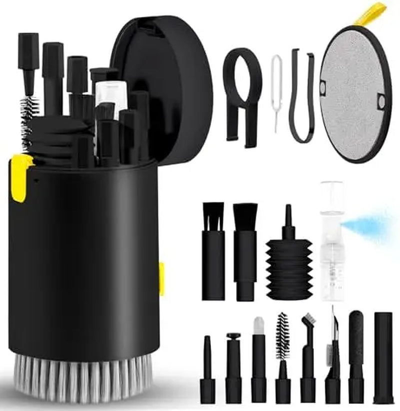 20 in 1 Keyboard Cleaner Cleaning Kit for Airpods Laptop PC Tablet Camera Laptop Accessories Phone Screen Cleaner