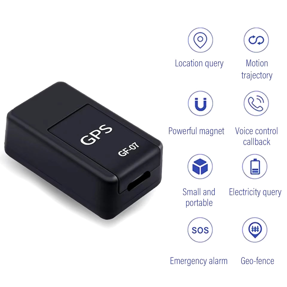 GPS Tracker Strong Magnetic Car Tracking Anti-Lost Anti-Theft Equipment Mini Portable Precise Positioning GPS Locator