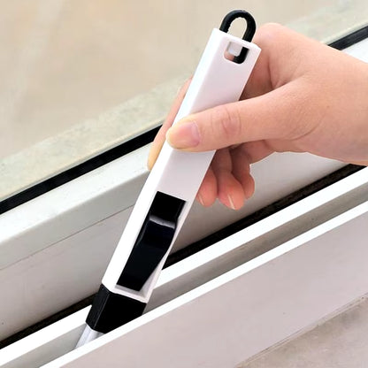 1Pc/Lot Multifunction Computer Window Cleaning Brush Window Groove Keyboard Cleaner Nook Cranny Dust Shovel Window Track Cleaner