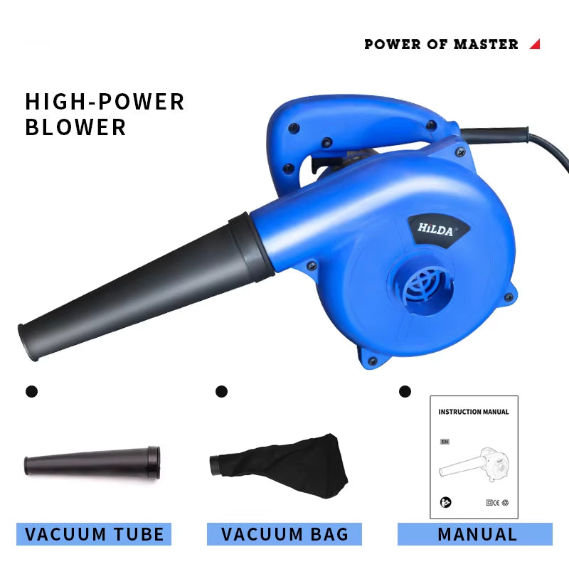 1000W Air Blower Computer Cleaner Portable Electric Air Compressor Dust Collector Home Improvement and Tools Appliances