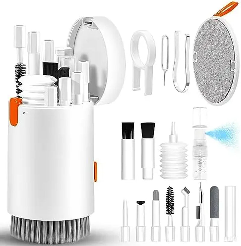 20 in 1 Keyboard Cleaner Cleaning Kit for Airpods Laptop PC Tablet Camera Laptop Accessories Phone Screen Cleaner